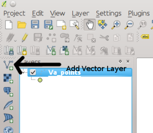 QGIS Add Vector Layer Button